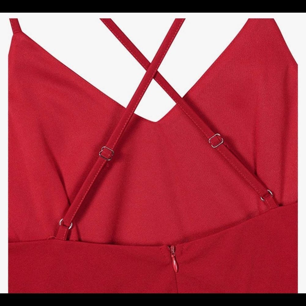 Red cocktail dress - Picture 3 of 11